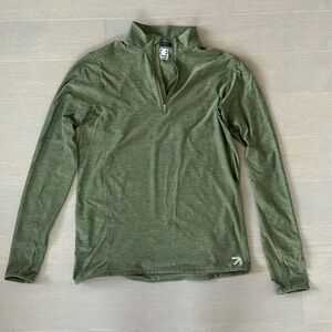 Green New Balance NB Dry running pullover